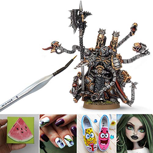 Miniature Paint Brush Set 6pcs + 1 Free - Best Find Detail Paint B...