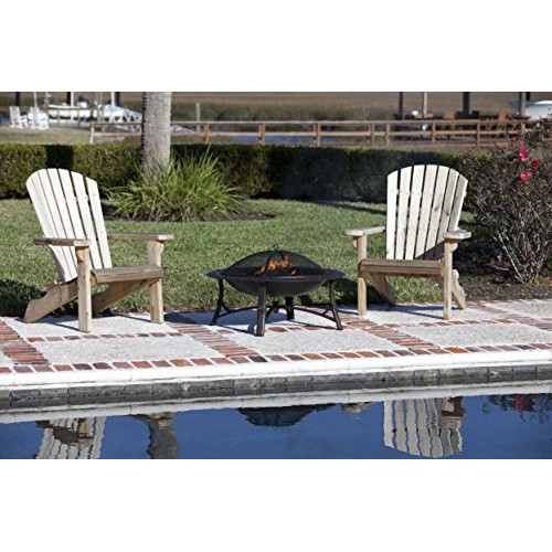 Fire Sense 60857 Roman Fire Pit, Brushed Bronze
