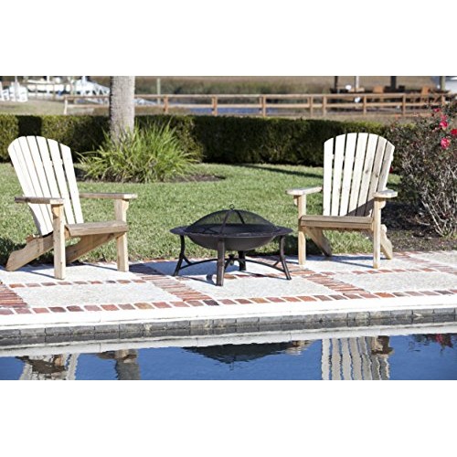 Fire Sense 60857 Roman Fire Pit, Brushed Bronze