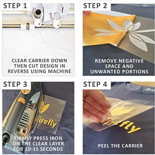 Firefly Craft HTV Heat Transfer Vinyl Bundle | Made for Silhouette...