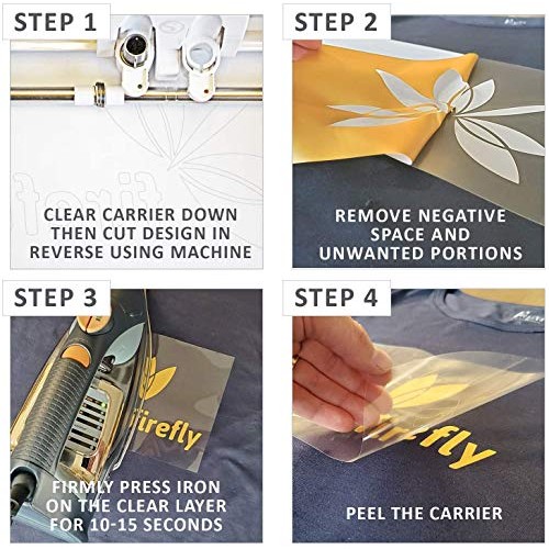 Firefly Craft HTV Heat Transfer Vinyl Bundle | Made for Silhouette...
