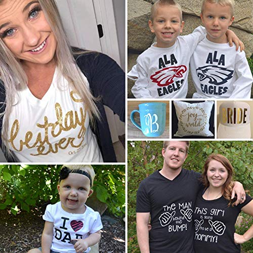 Firefly Craft HTV Heat Transfer Vinyl Bundle | Made for Silhouette...
