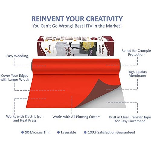Firefly Craft HTV Heat Transfer Vinyl Bundle | Made for Silhouette...