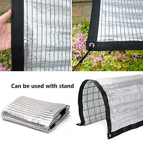 Firestrive Aluminet Foil Shade Net,3.23.2FT Reflective Aluminet 95...