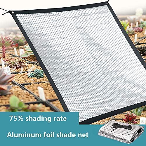 Firestrive Aluminet Foil Shade Net,3.23.2FT Reflective Aluminet 95...