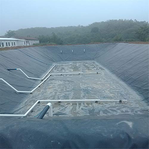 Firlar Rubber Pond Liner Black Pond Liner for Water Garden Koi Pon...