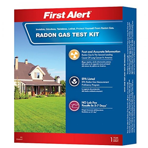 First Alert RD1 Radon Gas Test Kit