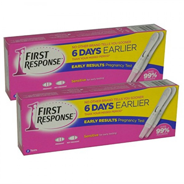 2 x First Response Pregnancy Testing Kits OLD STYLE 2 Test Pack ...