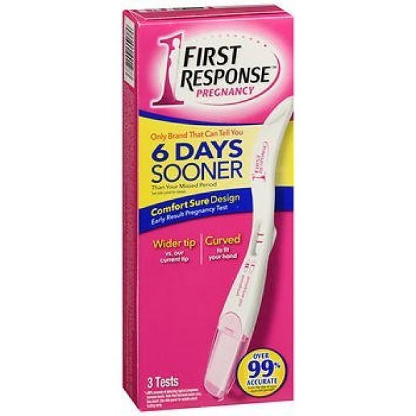 First Response Preg Dbl T Size Ea First Response Pregnancy Test Va...