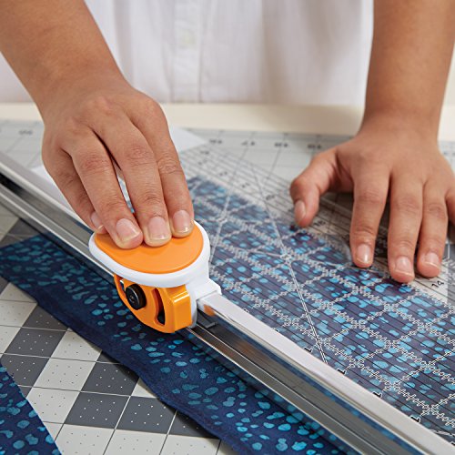 Fiskars 195130-1001 Rotary Cutter and Ruler Combo, 6x24 Inch