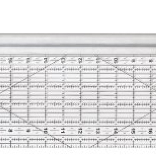 Fiskars 195130-1001 Rotary Cutter and Ruler Combo, 6x24 Inch