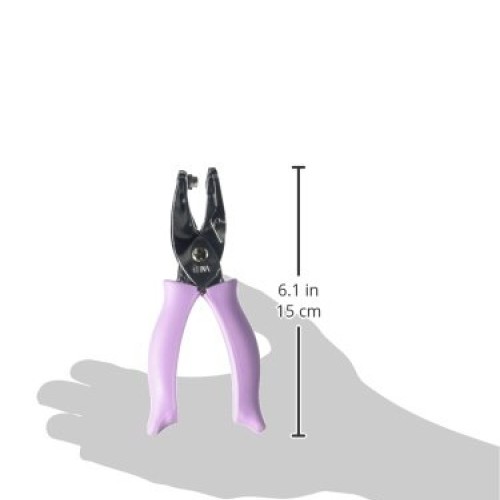 Fiskars 23527097J Circle Hand Punch, 1/4 Inch, Purple