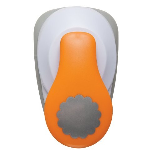 Fiskars 2X-Large Lever Punch, Pretty Scallops