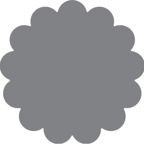 Fiskars 2X-Large Lever Punch, Pretty Scallops