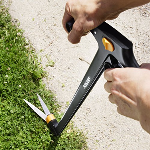 Fiskars 36 Inch Long-Handle Swivel Grass Shears 92107935J, Black...