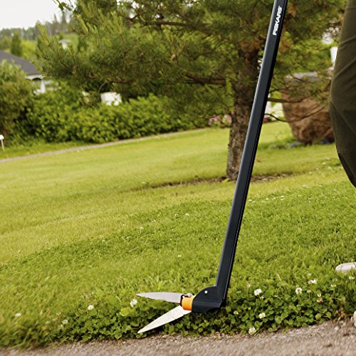 Fiskars 36 Inch Long-Handle Swivel Grass Shears 92107935J, Black...