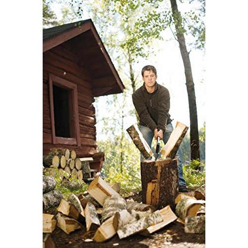 Fiskars 378841-1002 X27 Super Splitting Axe 36, Inch, Black
