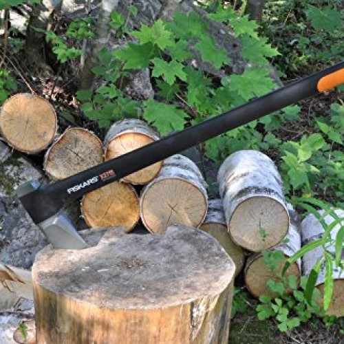 Fiskars 378841-1002 X27 Super Splitting Axe 36, Inch, Black