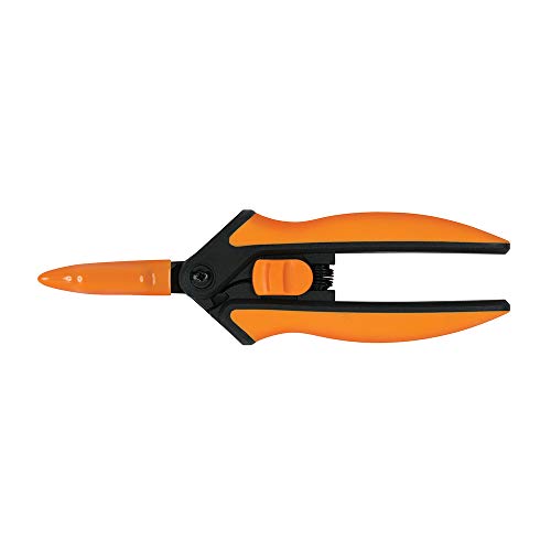 Fiskars 399241-1002 Micro-Tip Pruning Snips, Non-Stick Blades, 2 C...