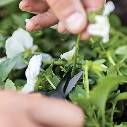 Fiskars 399241-1002 Micro-Tip Pruning Snips, Non-Stick Blades, 2 C...