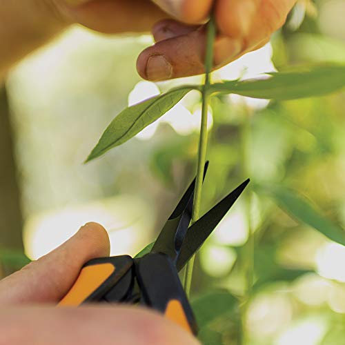 Fiskars 399241-1002 Micro-Tip Pruning Snips, Non-Stick Blades, 2 C...