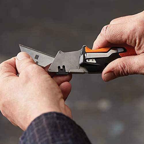 Fiskars 770030-1001 Pro Utility Knife, Folding