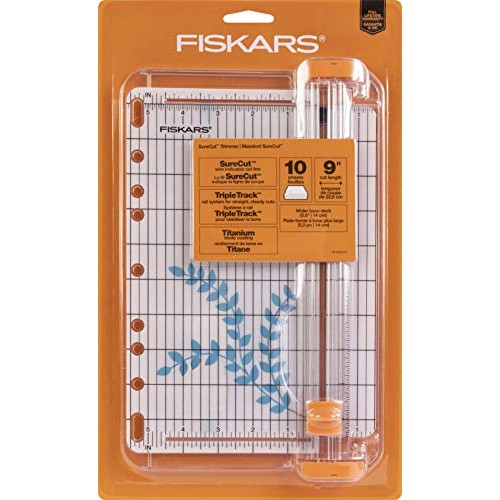 Fiskars 9 Inch SureCut Paper Trimmer 154460-1007