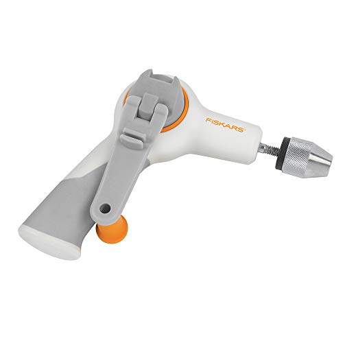 Fiskars Crafts 132420-1001 DIY Precision Hand Drill, Grey, White/Gray