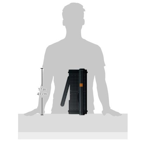 Fiskars SureCut Portable Trimmer with Recycled Cutline, 12 Inch Cu...