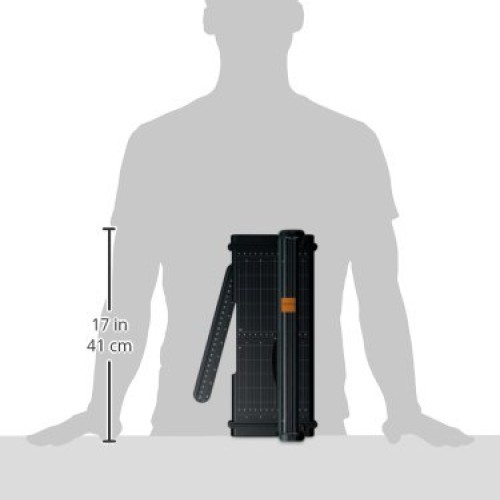 Fiskars SureCut Portable Trimmer with Recycled Cutline, 12 Inch Cu...