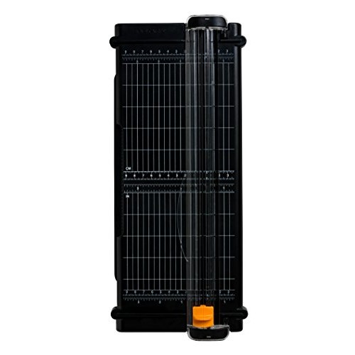 Fiskars SureCut Portable Trimmer with Recycled Cutline, 12 Inch Cu...