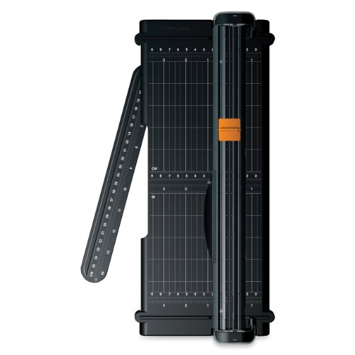 Fiskars SureCut Portable Trimmer with Recycled Cutline, 12 Inch Cu...