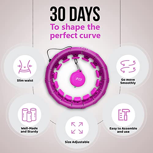 Smart Hula Fit Hoop for Adult Weight Loss - Infinity Exercise Hool...
