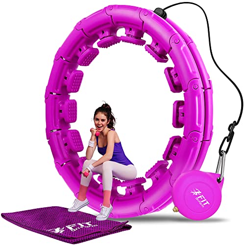 Smart Hula Fit Hoop for Adult Weight Loss - Infinity Exercise Hool...