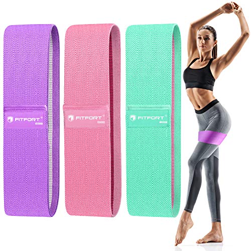 Resistance Bands for Legs and Butt Exercise Bands - Non Slip Elast...
