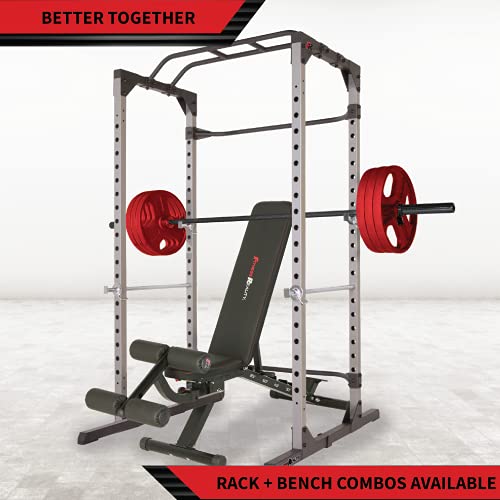 Fitness Reality Squat Rack Power Cage with | Optional Lat Pulldown...