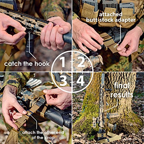 Fitophoria 2 Point Sling for Rifle | Tactical Shot Sling wi...
