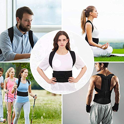 Back Brace Posture Corrector for Women and Men Back Lumbar Support...