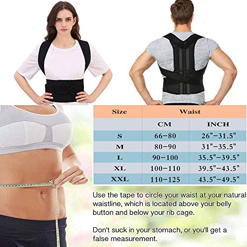 Back Brace Posture Corrector for Women and Men Back Lumbar Support...
