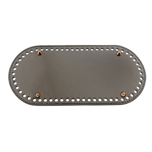 Fityle 2X Crocheting PU Bag Bottom Shaper Mat Cushion DIY Pad Inse...