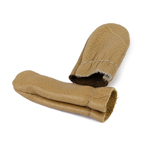 Fityle Leather Thumb & Finger Protectors Guards Hand Craft Needle ...
