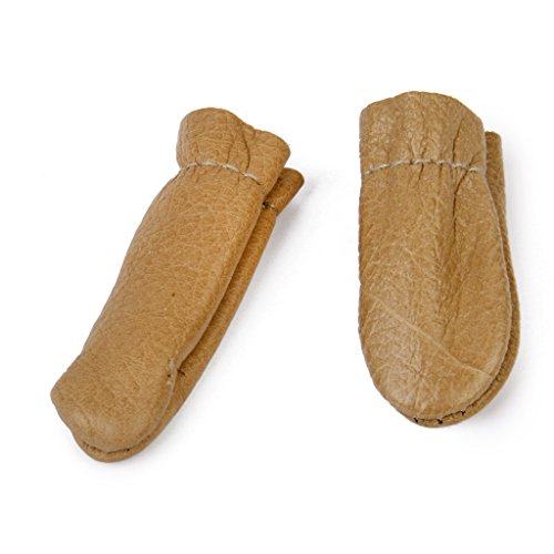 Fityle Leather Thumb & Finger Protectors Guards Hand Craft Needle ...