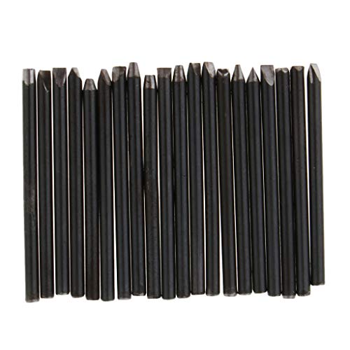 Fityle Metal Stamp Punch Set Hardened Carbon Steel Metal Stamp Des...