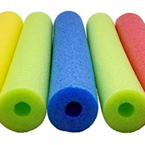 Fix Find - Pool Noodles - 5 Pack of 52 Inch Hollow Foam Pool Swim ...