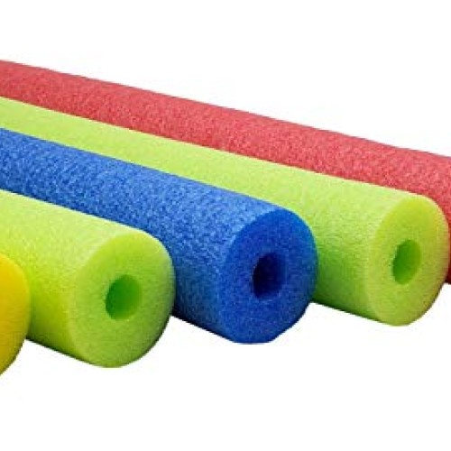 Fix Find - Pool Noodles - 5 Pack of 52 Inch Hollow Foam Pool Swim ...