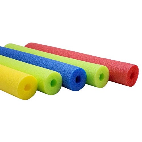 Fix Find - Pool Noodles - 5 Pack of 52 Inch Hollow Foam Pool Swim ...