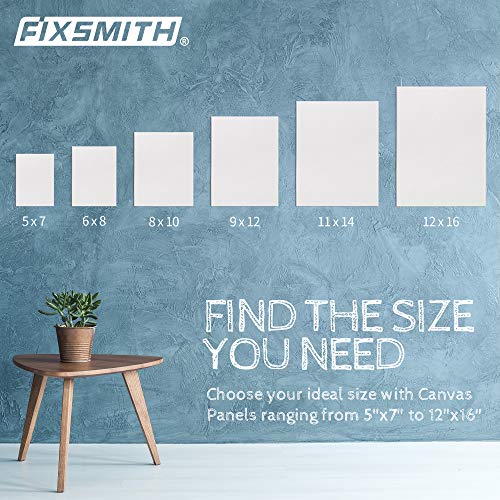 FIXSMITH-Painting-Canvas-Panels,11x14 Inch Canvas Board Super Valu...