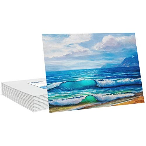 FIXSMITH-Painting-Canvas-Panels,11x14 Inch Canvas Board Super Valu...