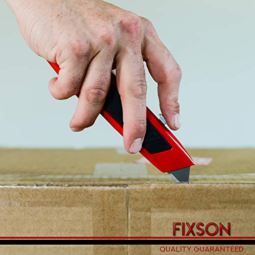 Fixson Utility Knifes Replacement Blades, 100 Pack Spare Blade P...