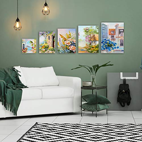 Canvas Boards for Painting Canvas Panels Multi Pack, 4x4, 5x7, 8x1...